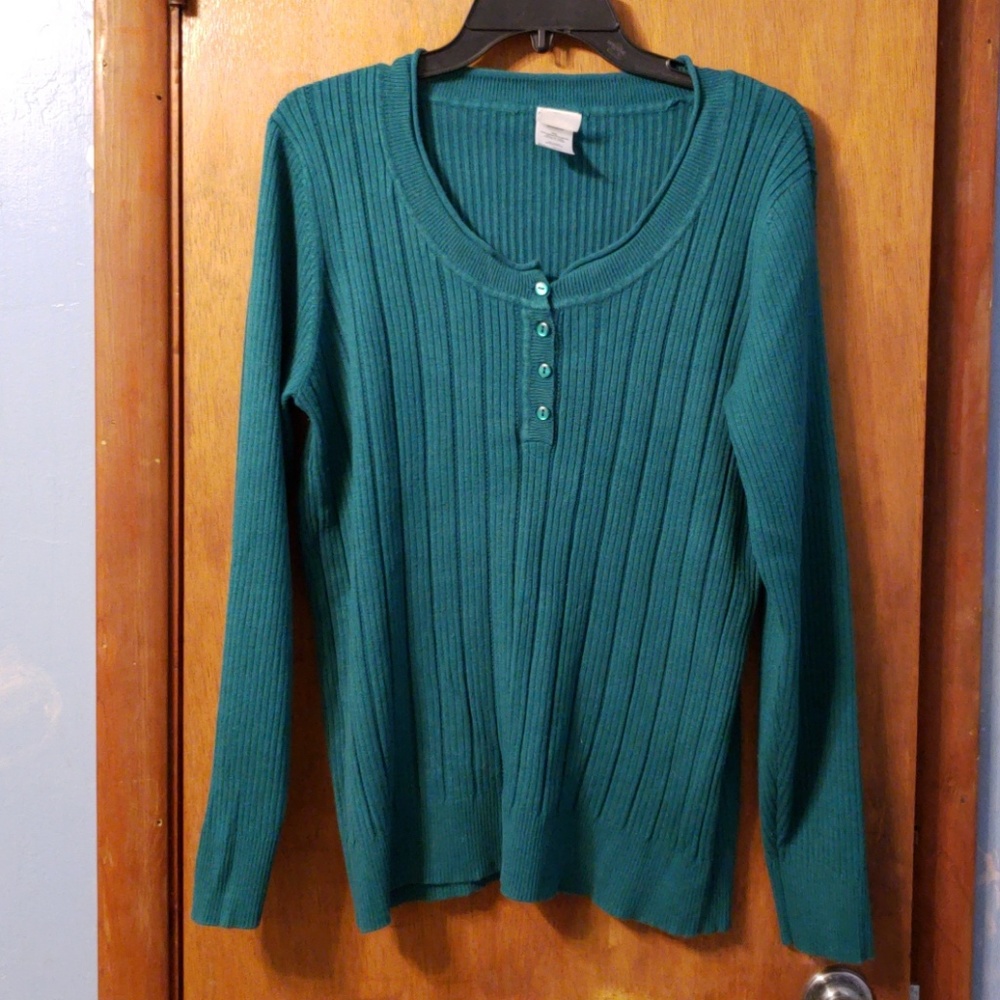 Green sweater